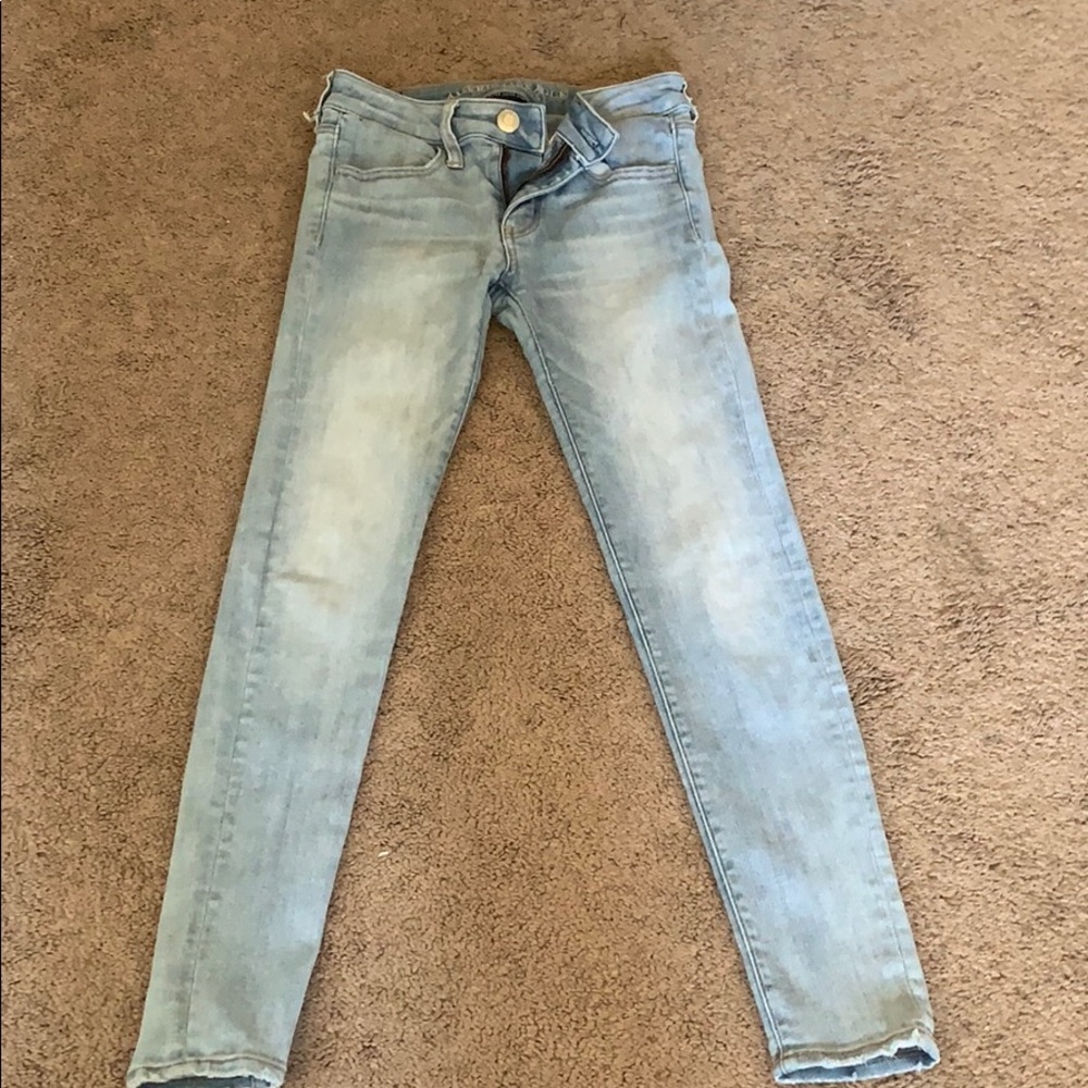 American Eagle super super stretch jeans